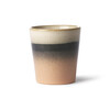 70s ceramics coffee mug tornado
