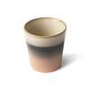 70s ceramics coffee mug tornado