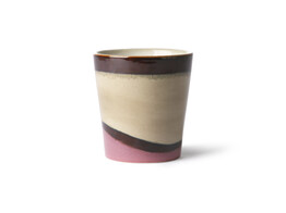 70s ceramics coffee mug dunes
