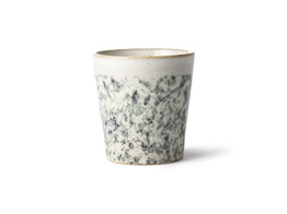 70s ceramics coffee mug hail