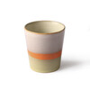 70s ceramics coffee mug saturn