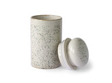 70s ceramics storage jar hail