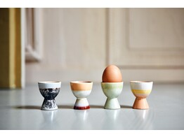 70s ceramics egg cups set of 4