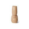 Ceramic vase organic cream M