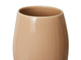 Ceramic vase organic cream M