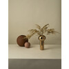 Pillar vase 32cm gold