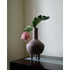Duck vase fat taupe