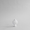 Sphere vase bubl mini bone white