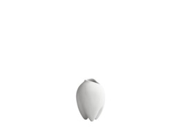 Sumo vase slim petit bone white