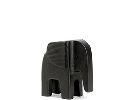 Baby elephant black stained ash wood