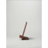 New Mags book display walnut