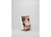 New Mags book display walnut
