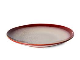 70s ceramics dinner plate frost per stuk