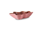 Shell serving bowl coral