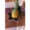 Shell serving bowl coral