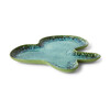 Shell plate teal