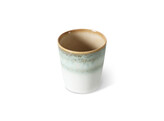 70s ceramics coffee mug petal