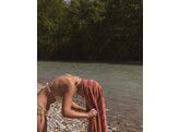 Strandlaken Cabane Peach/Lychee 100x200cm