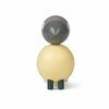 Year Bird Bella 2025 h12 5cm cream grey