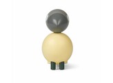 Year Bird Bella 2025 h12 5cm cream grey