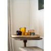 Ovaalvormige tray in travertin look