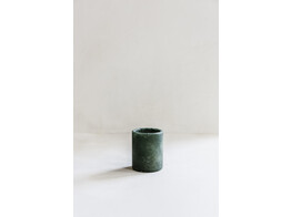 Theelicht XS albast groen 7cm hoog