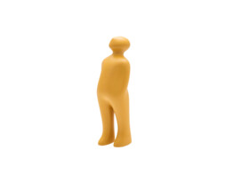 The Visitor 03 small ochre clear
