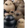 Baby sparrow black stained oak