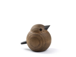 Baby sparrow smoke stained oak