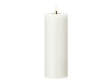 Led cilinderkaars h20cm silky 10