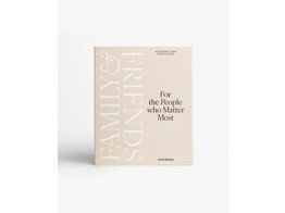 Photo Album - Family and Friends beige