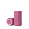 Lyngby vase H20 5cm paars porselein