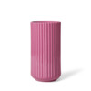 Lyngby vase H20 5cm paars porselein