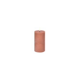 LED pillar candle terracotta rustic 7 8x15 2cm