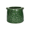 LUMU - pot - keramiek - DIA 18 5 x H 15 cm - groen