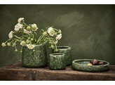LUMU - pot - keramiek - DIA 18 5 x H 15 cm - groen