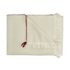 LAMA - plaid - lamswol / katoen - L 170 x W 130 cm - roest