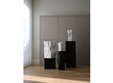 Kami vase medio bone white