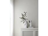 Kami vase medio bone white