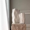 Kami vase mini bone white