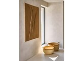 Ondula muur deco jute naturel