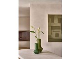 PATCH - muur deco - canvas / grenen fineer - L 90 x W 5 x H 120 cm - kaki