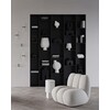 Sphere vase bubl shisen medio bone white