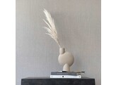 Sphere vase bubl medio sand