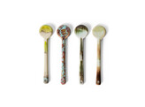 70s ceramics spoons M blend set of 4