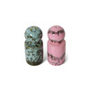 70s ceramics pepper   salt baroque