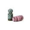 70s ceramics pepper   salt baroque
