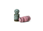 70s ceramics pepper   salt baroque