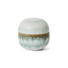 70s ceramics sugar pot petal