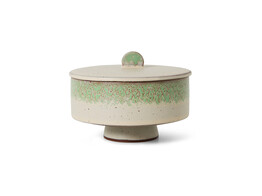 70s ceramics bonbon bowl petal